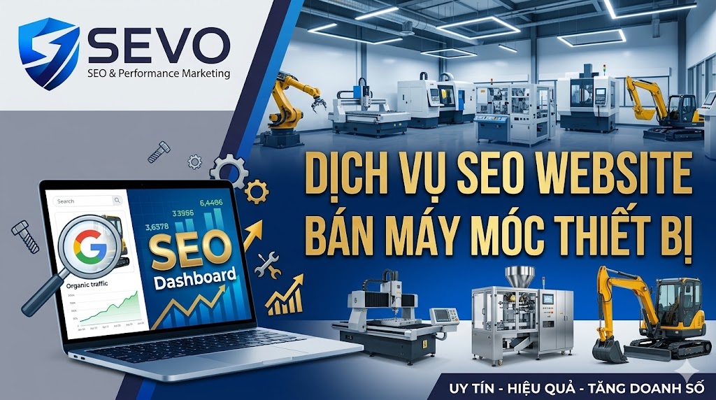 seo website bán máy móc thiết bị