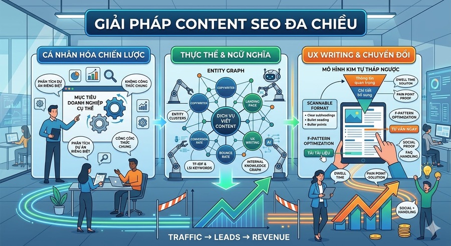 Giải pháp dịch vụ Content SEO thực chiến tại SEVO Digital giúp tăng trưởng bền vững Giải pháp dịch vụ Content SEO thực chiến tại SEVO Digital giúp tăng trưởng bền vững