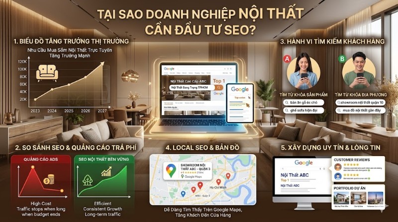SEO website - Kênh tăng trưởng bền vững và hiệu quả chi phí nhất cho doanh nghiệp