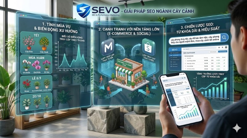 Những thách thức đặc thù khi làm dịch vụ SEO cây cảnh