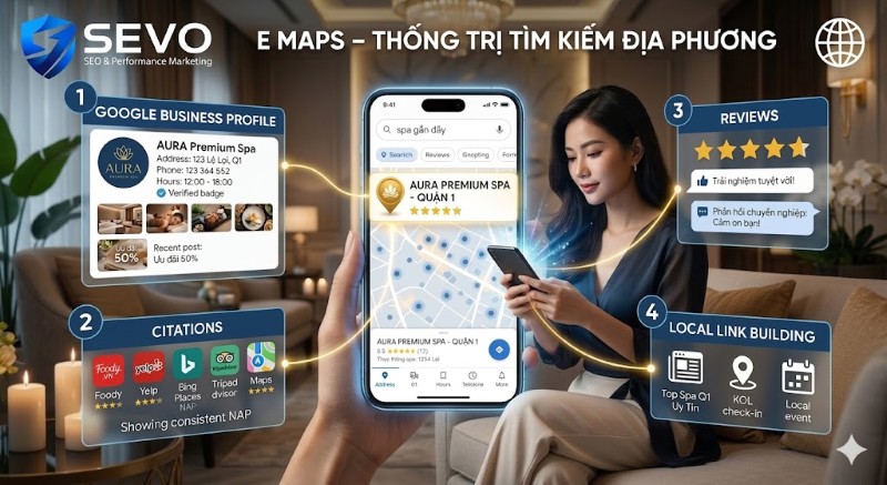 Google Maps một trong những hạng mục sinh lợi cao nhất trong tiếp thị