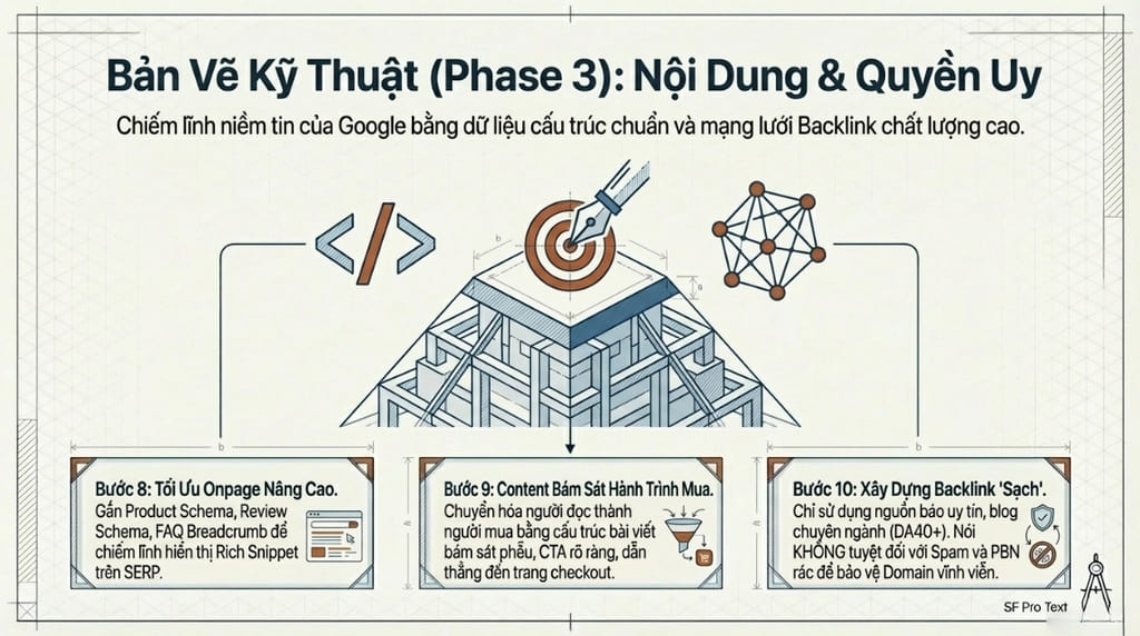 Quy trình SEO website bán hàng từ A đến Z