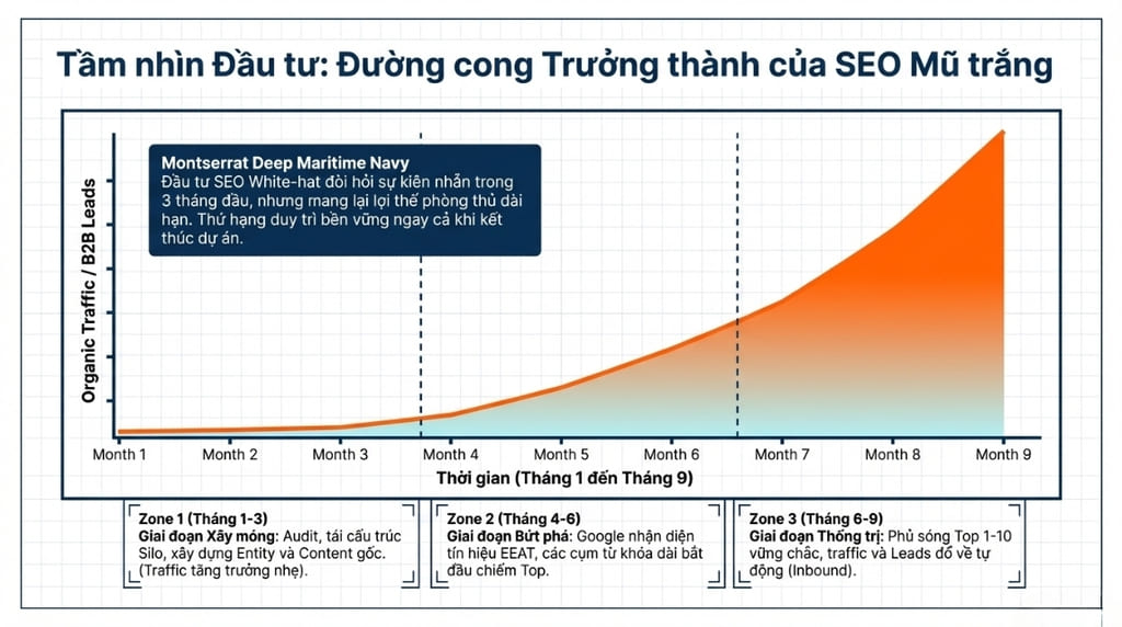 Cần bao lâu để website Logistics lên trang 1 Google?