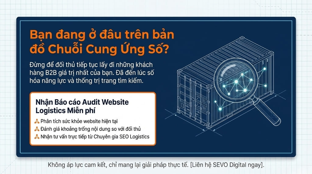 Dịch vụ SEO website Logistics tại SEVO