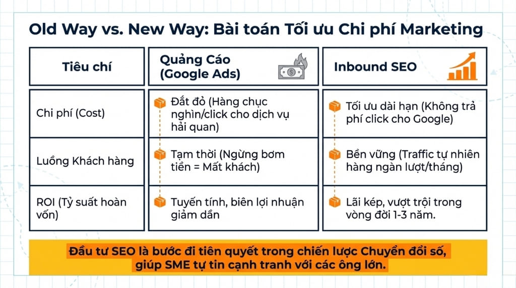 Tối ưu chi phí Marketing dài hạn
