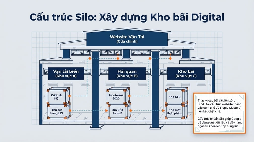 Cấu trúc website theo chuẩn Silo