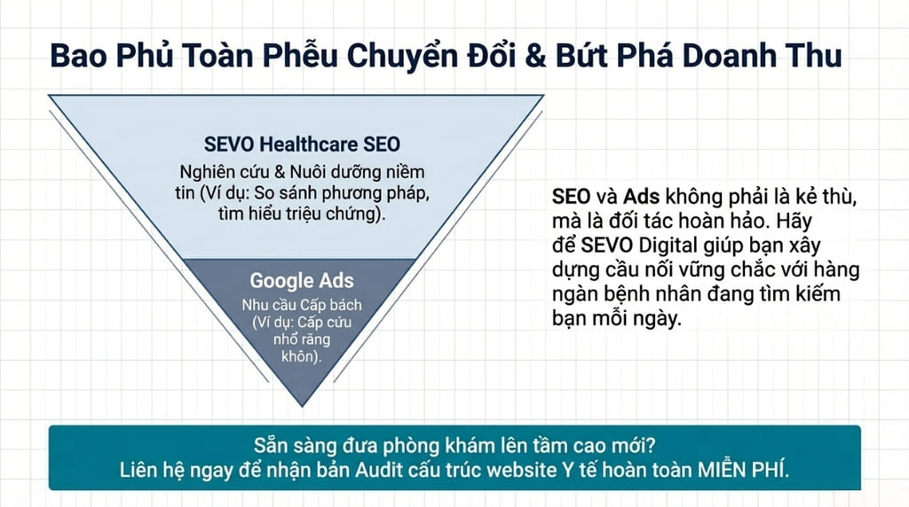 Sự phối hợp giữa SEO và Google Ads để tối ưu hóa phễu khách hàng?