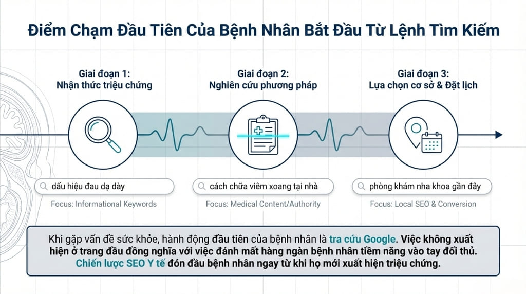 Tiếp cận khách hàng dựa trên truy vấn triệu chứng và nhu cầu điều trị