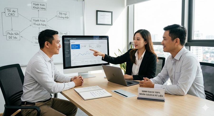 Giá trị vượt trội và cam kết từ dịch vụ quảng cáo Google Ads tại SEVO Digital Giá trị vượt trội và cam kết từ dịch vụ quảng cáo Google Ads tại SEVO Digital