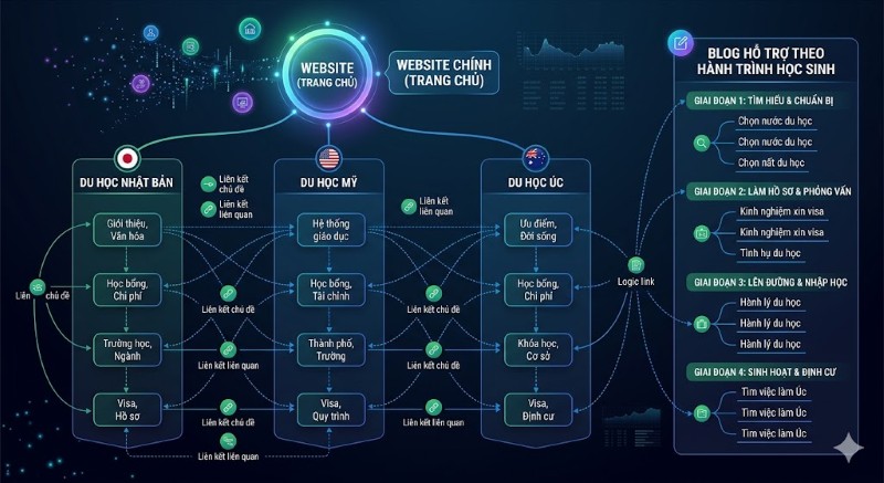 Bước 2: Xây dựng cấu trúc Silo và kế hoạch nội dung chuẩn E-E-A-T