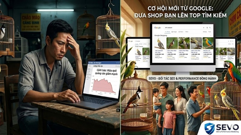 Dịch vụ SEO chim cảnh chuyên nghiệp tại SEVO Digital