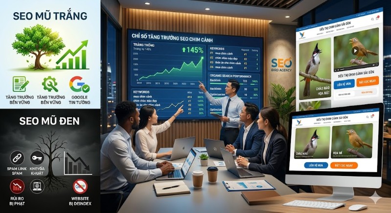 SEVO Digital đối tác triển khai dịch vụ SEO chim cảnh chuyên nghiệp và uy tín