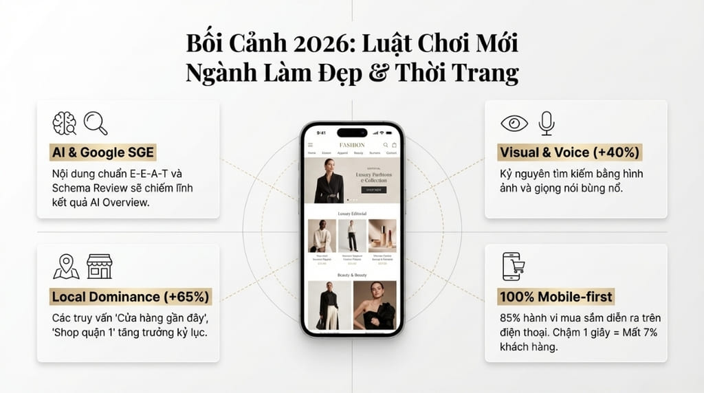 Xu hướng tìm kiếm sản phẩm làm đẹp và phụ kiện năm 2026 Xu hướng tìm kiếm sản phẩm làm đẹp và phụ kiện năm 2026