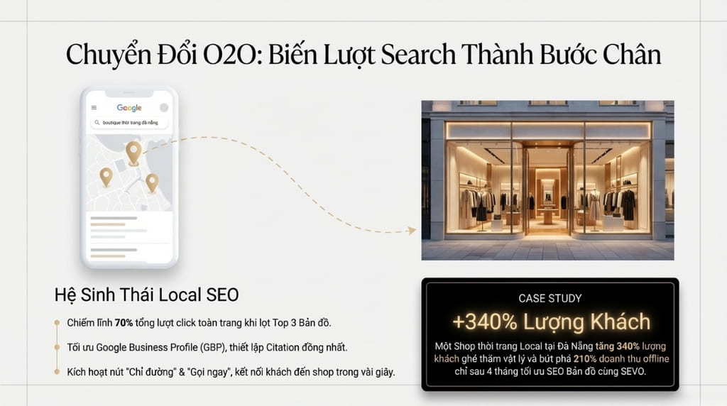 Thúc đẩy khách hàng ghé thăm cửa hàng offline trực tiếp Thúc đẩy khách hàng ghé thăm cửa hàng offline trực tiếp