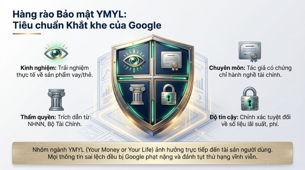 Yêu cầu E-E-A-T cực cao Yêu cầu E-E-A-T cực cao