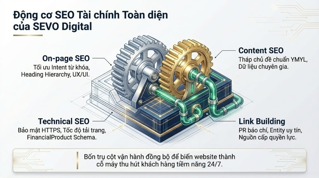 Dịch vụ SEO tổng thể website ngân hàng Dịch vụ SEO tổng thể website ngân hàng