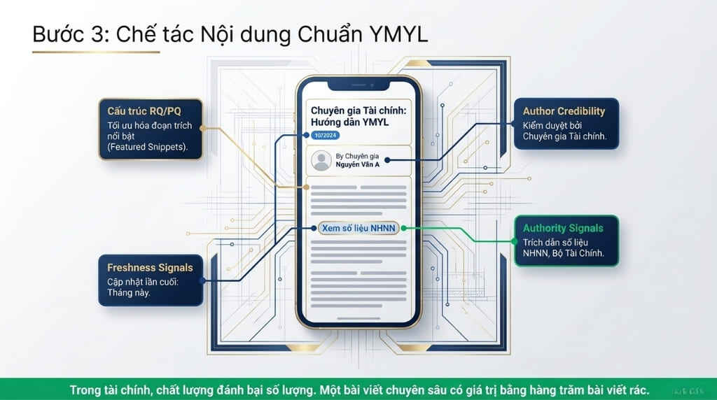 Sáng tạo nội dung chuẩn YMYL tập trung vào chất lượng Sáng tạo nội dung chuẩn YMYL tập trung vào chất lượng
