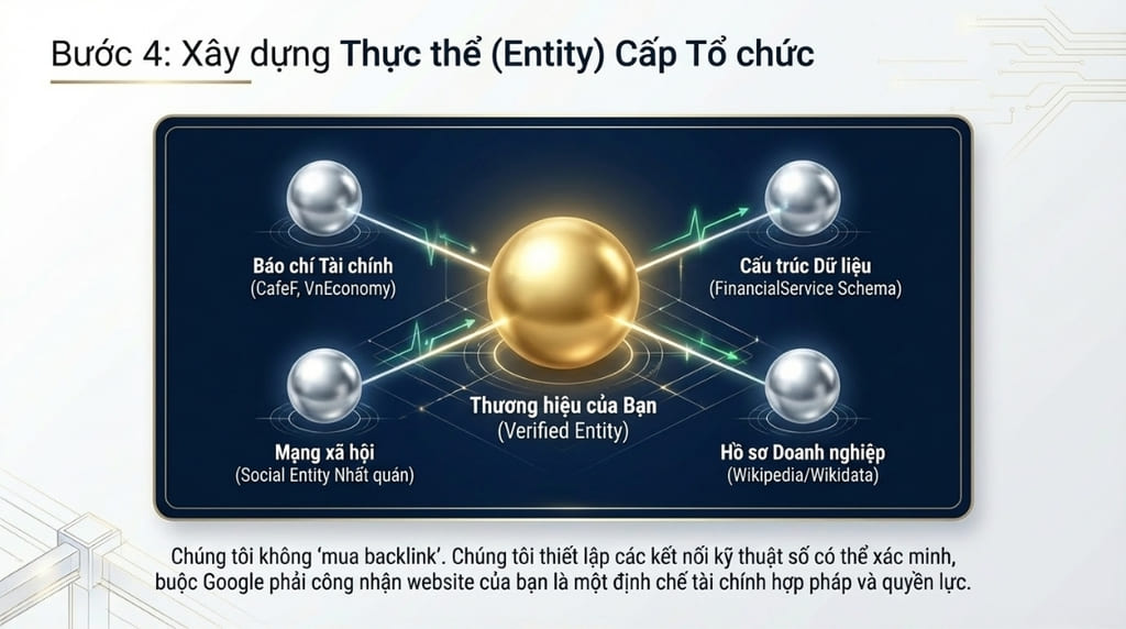 Xây dựng thực thể (Entity) và hệ thống Backlink báo chí uy tín Xây dựng thực thể (Entity) và hệ thống Backlink báo chí uy tín